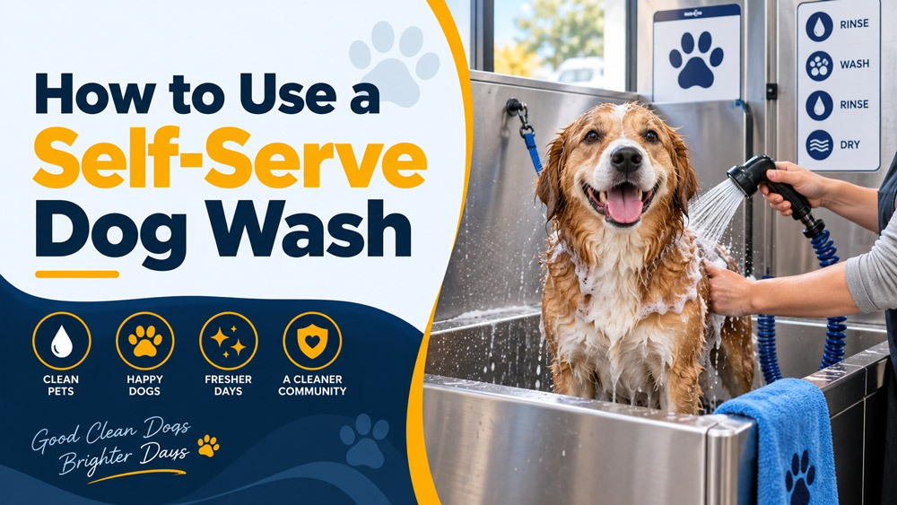 How to Use a Self-Serve Dog Wash